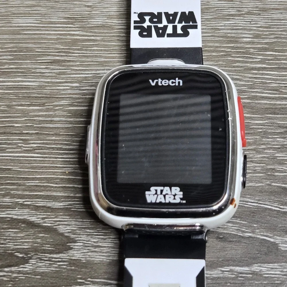 Vtech Star Wars First Order Stormtrooper SmartWatch Rare White Clock